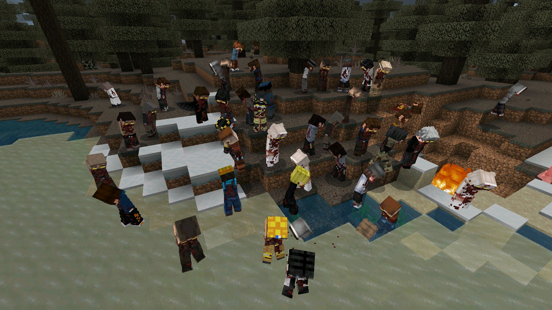Download Zombie Apocalypse Mods for Minecraft PE Latest Version